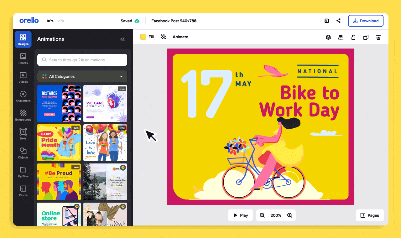 online business tools crello
