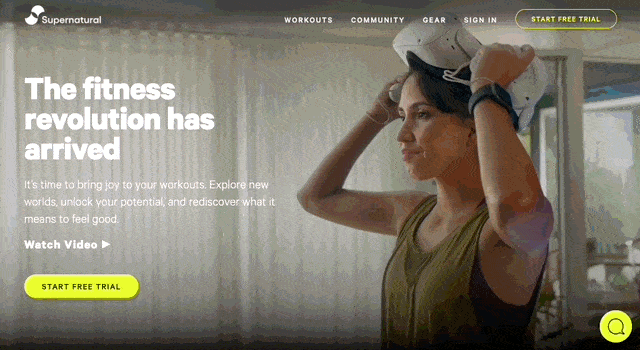 Supernatural's homepage