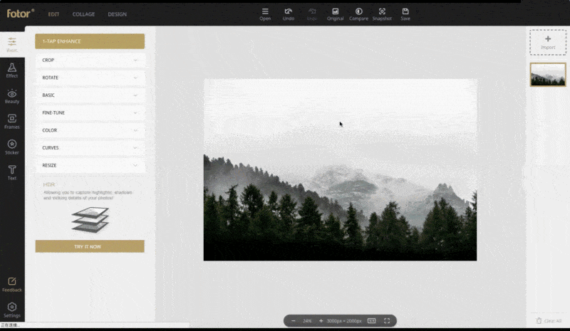 graphic design software - fotor