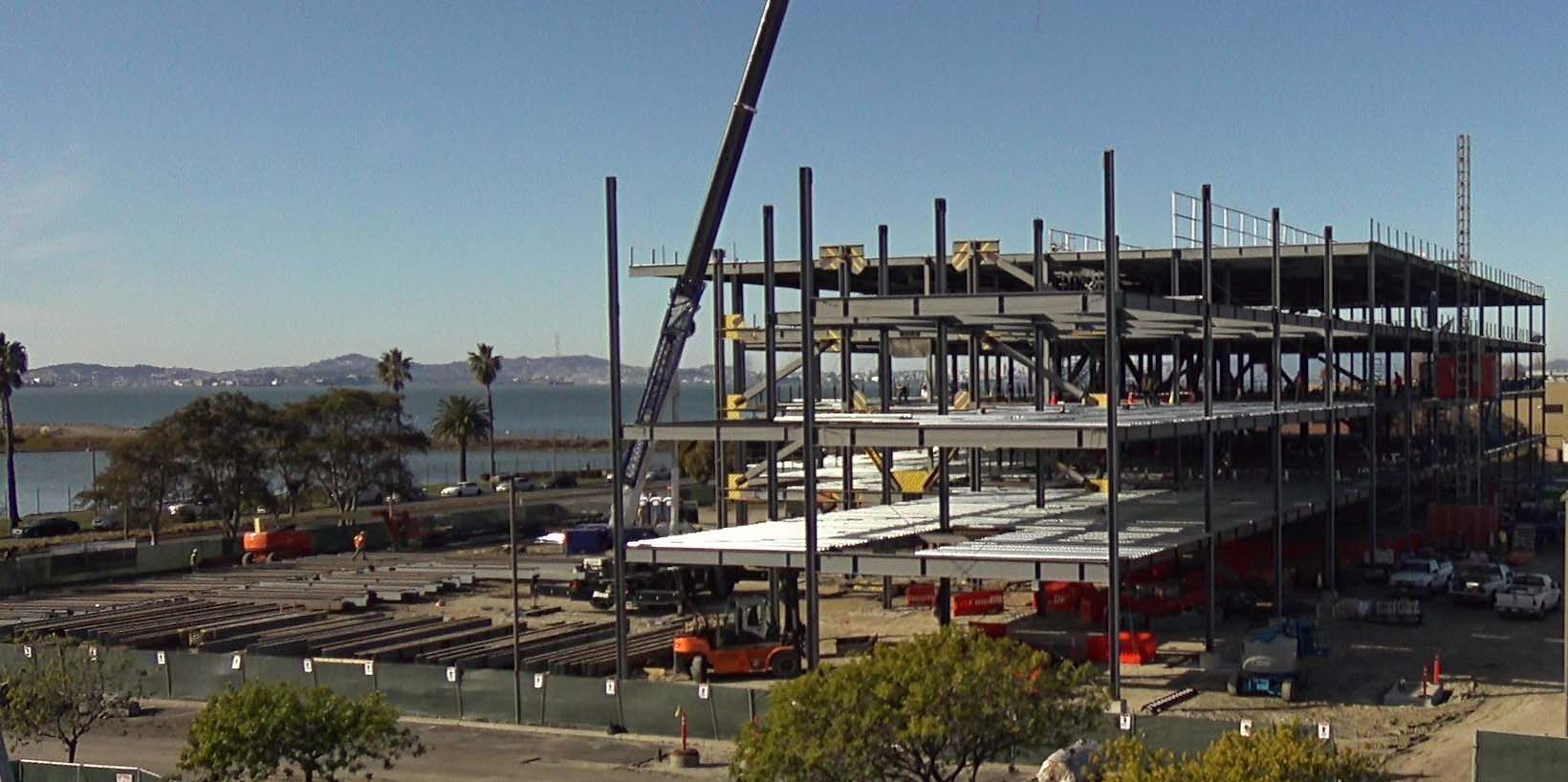 The Thunder Valley Amphitheater under construction by JD2 Innovative Steel 