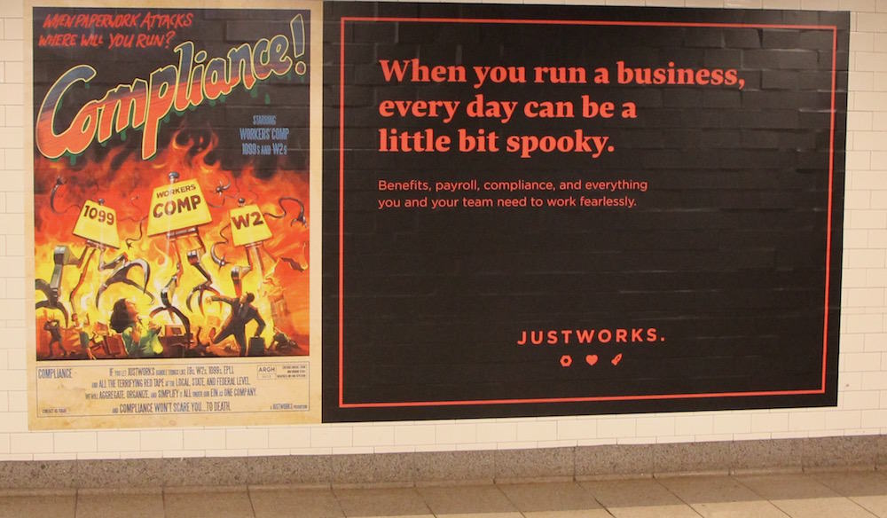 Poster from Justworks