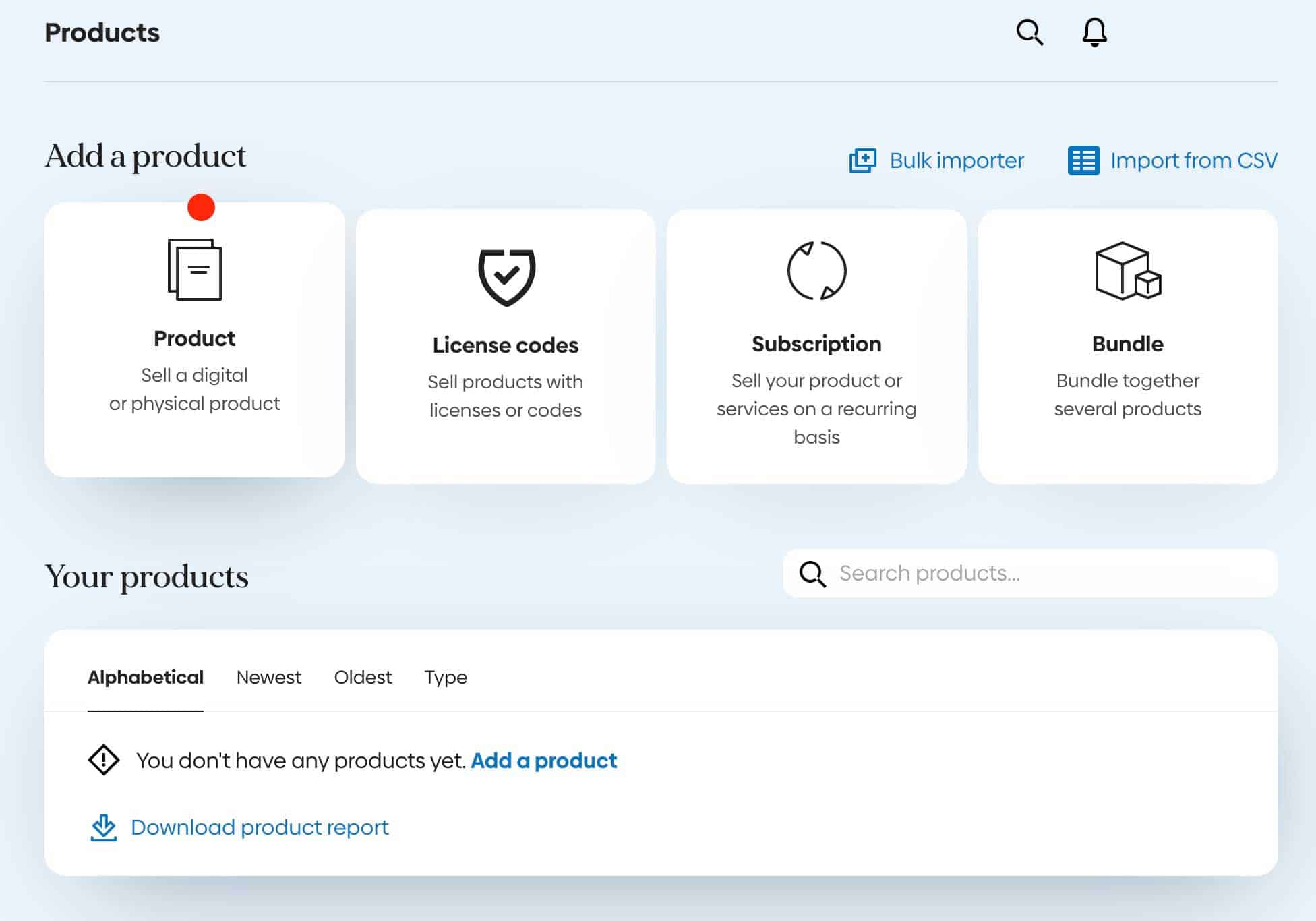 gumroad alternative - sendowl