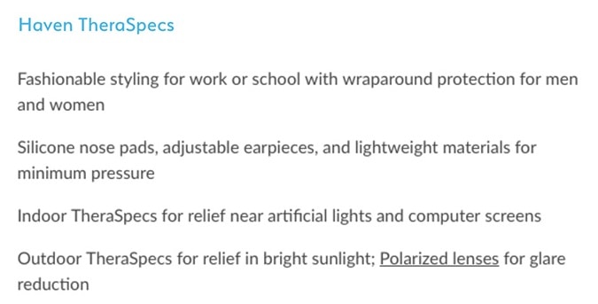 Conversion rate formula - TheraSpecs