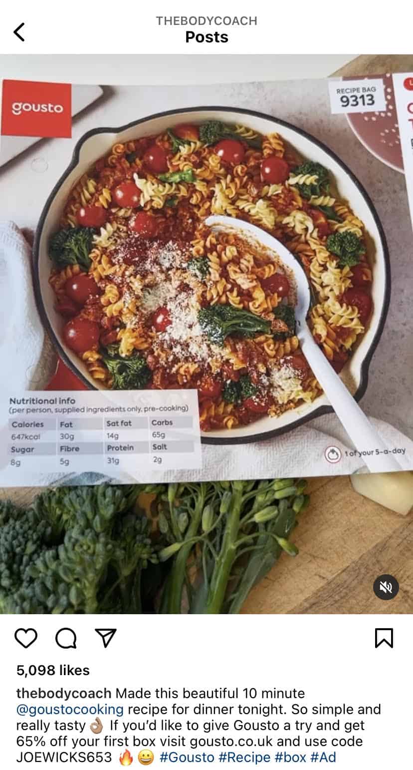 thebodycoach ig post