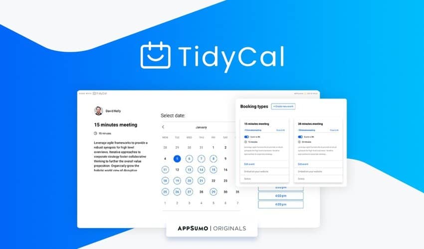 TidyCal AppSumo deal